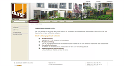 Desktop Screenshot of durstbau.com